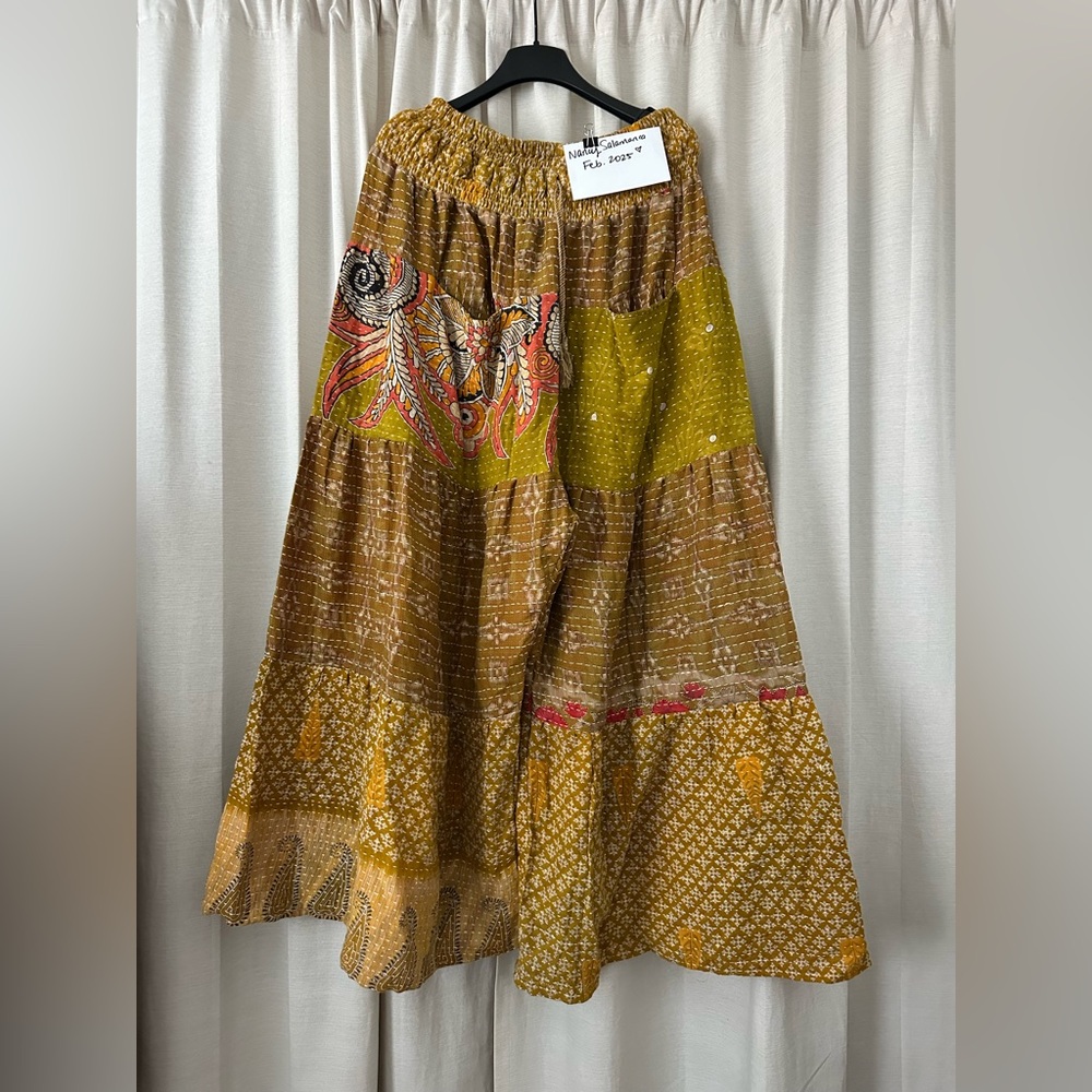 Kantha Bae Wide Leg Lotus Pants